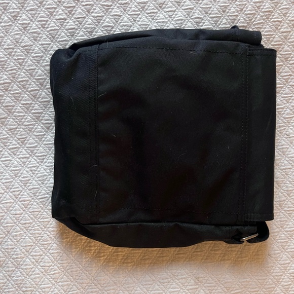 Carhartt Black Crossbody Messenger Bag with Yellow Logo Patch - Picture 3 of 5